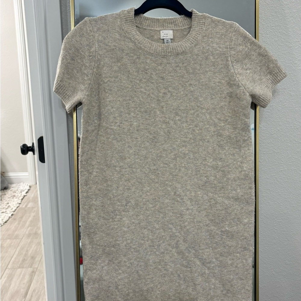 Oatmeal Sweater Dress